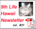 9th Life Hawaii - Newsletter #31